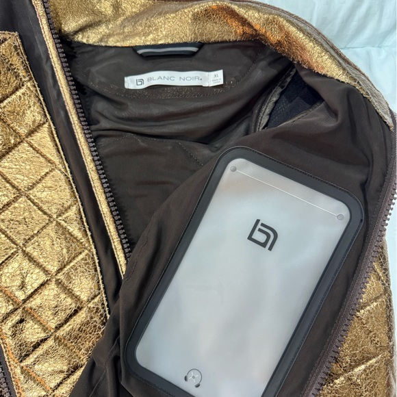 Blanc Noir Limited Editon Bronze Gold Jacket - Picture 8 of 9